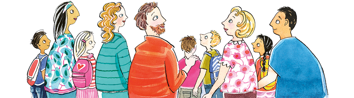 Skoleplakatbund-web Projekt : Alle forældre med fra skolestart